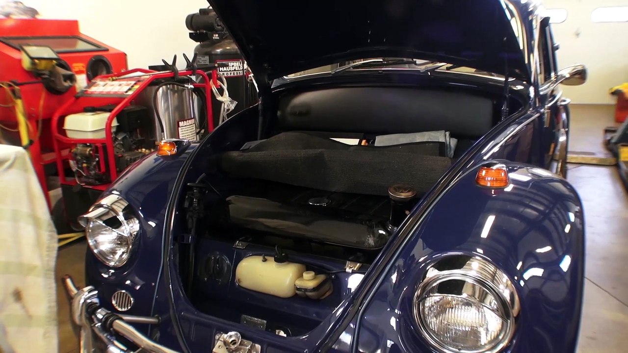 Classic VW BuGs How to stop Fuel Gas Odor Smell Fumes for Beetle Ventilation