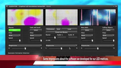 GLEDIATOR - Free LED Matrix Control Software