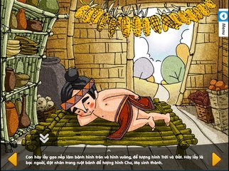 Truyện cổ tích - Sự tích bánh chưng bánh giày - Terrabook