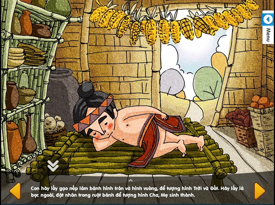 Truyện cổ tích - Sự tích bánh chưng bánh giày - Terrabook
