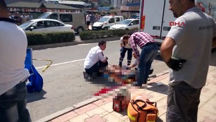 Düğüne gelen genç motosiklet kazasında öldü