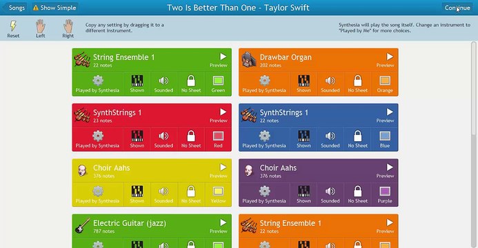 Two Is Better Than One - Taylor Swift (Synthesia)