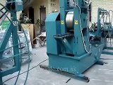 Wire to flat forming machine