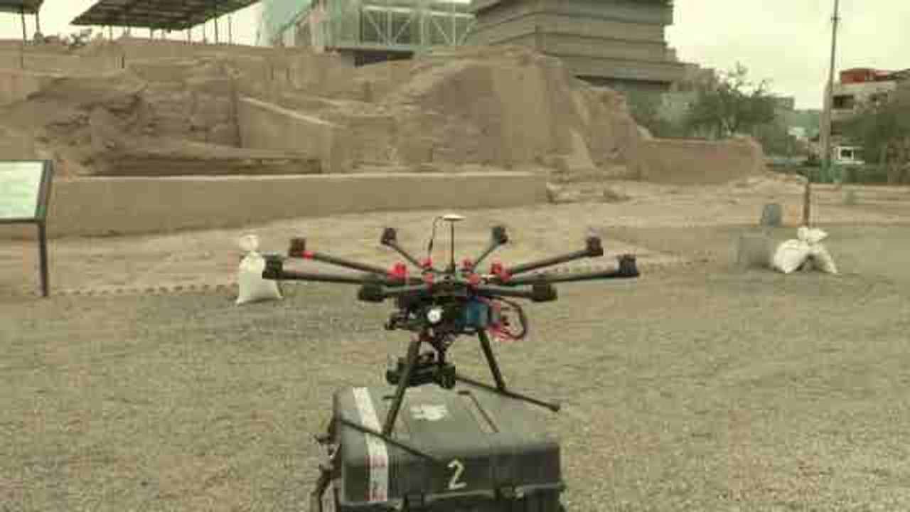Drones protect Peru's archaeological heritage