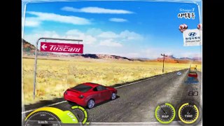 Race car with obstacles, cartoons about cars, video for children