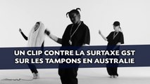 Un clip contre la surtaxe GST sur les tampons en Australie