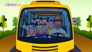Wheels On The Bus Nursery Rhymes for Children Animals Cartoons for Children Children Rhymes