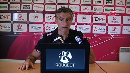 Olivier Dall'Oglio au point presse avant FBBP01 - DFCO