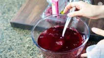 Dessert Raspberry Jello Cake Recipe - Natashas Kitchen