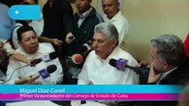 Primer Vicepresidente del Consejo de Estado de Cuba, compañero Miguel Díaz-Canel