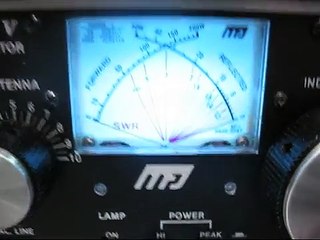 Demo of MFJ model 989c antenna tuner