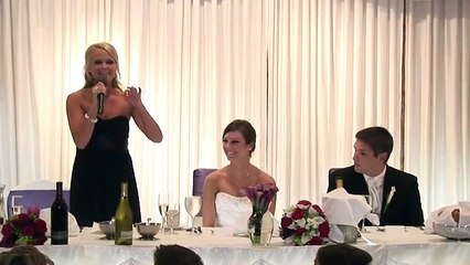 Maid of honor speech at sister's wedding