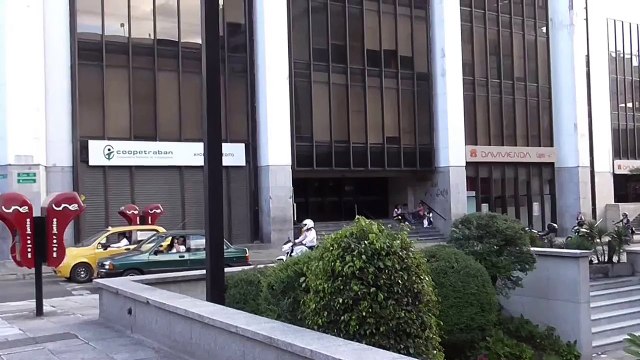 Edificio del Café en Medellín. Rascacielos de Colombia. 2do más alto de la ciudad