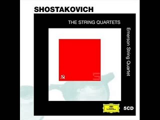 Emerson String Quartet: Shostakovich, Op. 108 No. 7 in F-sharp minor (1960)