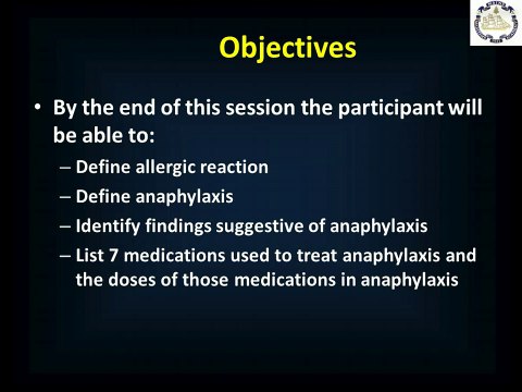 Allergy and Anaphylaxis