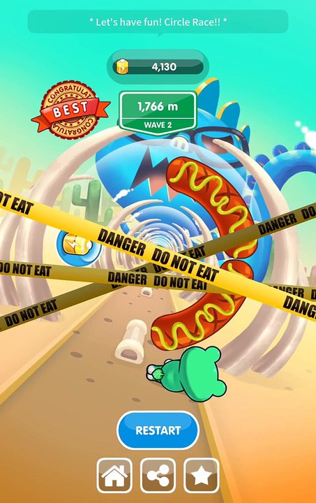 Circle Race - Android gameplay PlayRawNow