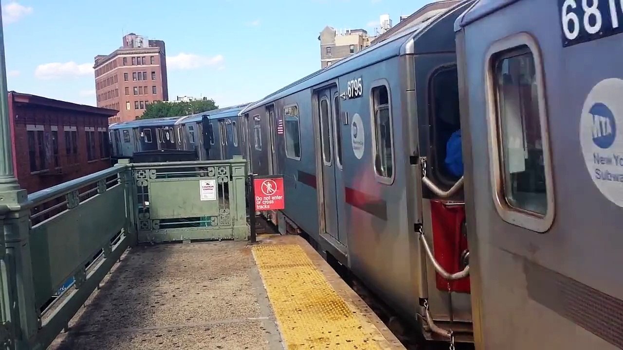 IRT Subway Line: R142 (2) (5) Trains @ Simpson Street