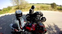 Ausflug mit dem Motorrad, München Nord