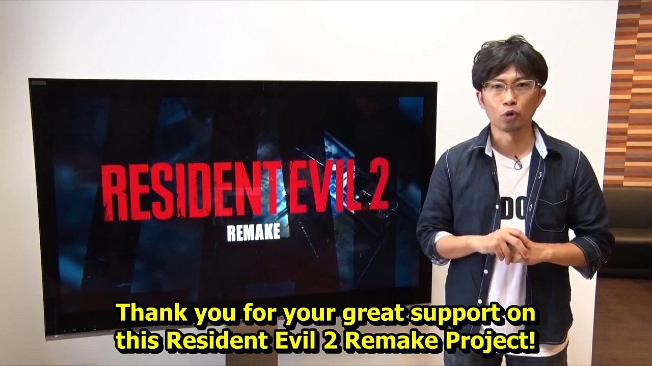 Resident Evil 2 HD Remake (Announcement Trailer)