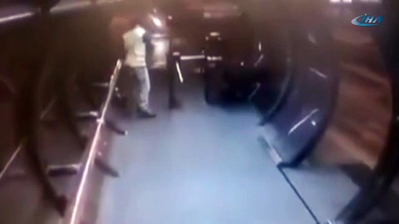 Canını zor kurtardı