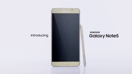 Galaxy Note5 S-Pen Official introduction