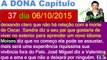 A Dona Capítulo 37 terça feira dia 6/10/2015 resumo novela sbt