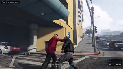 Grand Theft Auto Online Parking Area Brawl