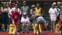 Golden Bolt 105 year old Hidekichi Miyazaki sets sprint record