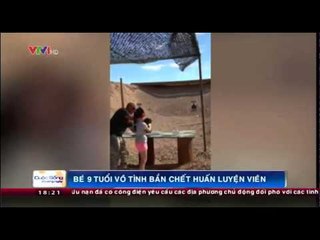 Mỹ: Bé 9 tuổi vô tình bắn chết huấn luyện viên
