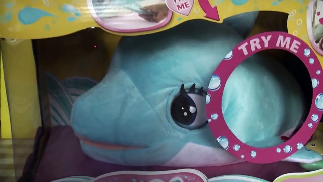 Blu Blu the Baby Dolphin talking interactive plush toy review IMC Toys club petz