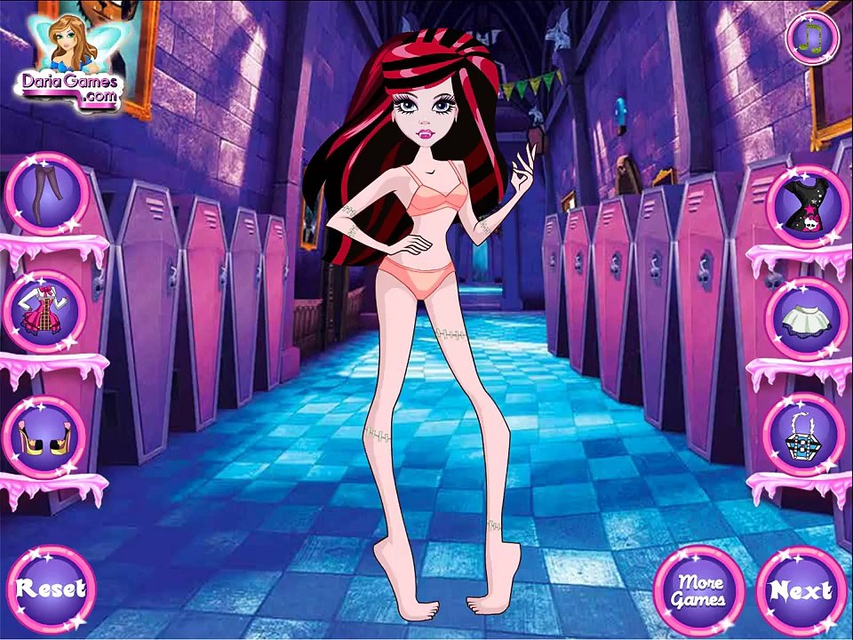 Monster High Game Draculaura Back To School NEW Movie Games For Kids For Girls