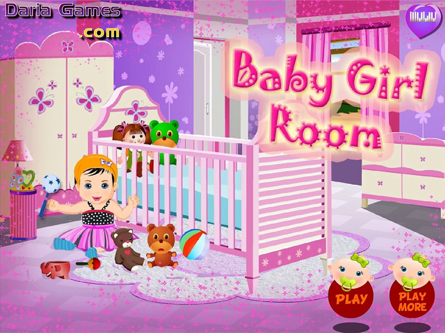 For kids — Baby Girl Room — Video For KId Baby Videos Movie Games For Kids