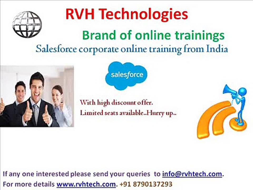 Sales force corporate online training from india|low fee