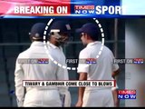 Gautam Gambhir & Manoj Tiwary Fight at Kotla in Delhi _ Caught On Cam -