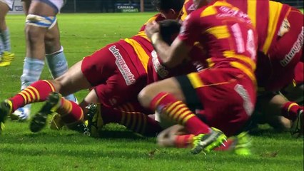 Résumé Bayonne vs USAP : 7ème journée de Pro D2