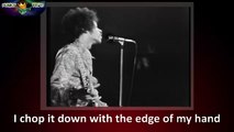 Jimi Hendrix - Voodoo Child rare awesome performance (with lyrics)