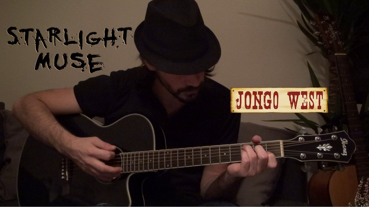 "Muse - Starlight" - Jongo West acoustic cover song (reprise acoustique)