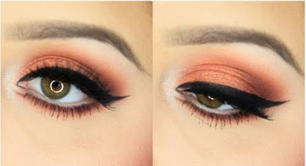 Sweet Coral Eye Look Makeup Tutorial
