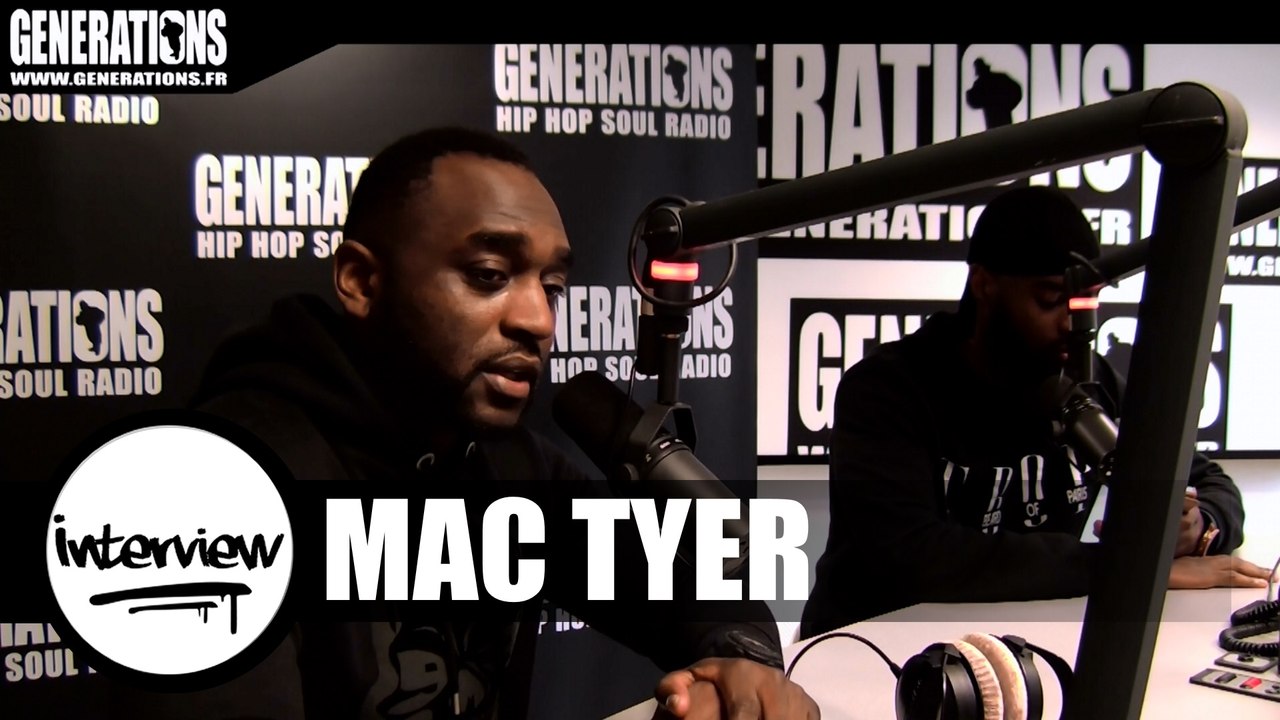 Mac Tyer - Interview #ConcertCigale (Live des studios de Generations)