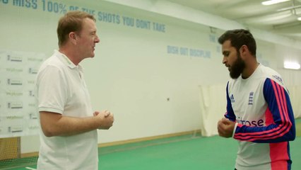 England spin bowler Adil Rashid - how to get your run up right