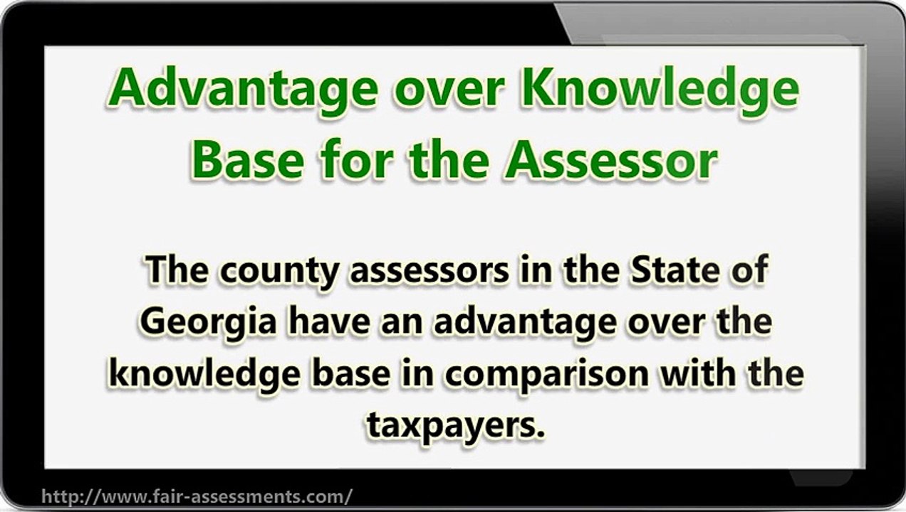 The Fulton County Tax Assessor’s Information Advantage