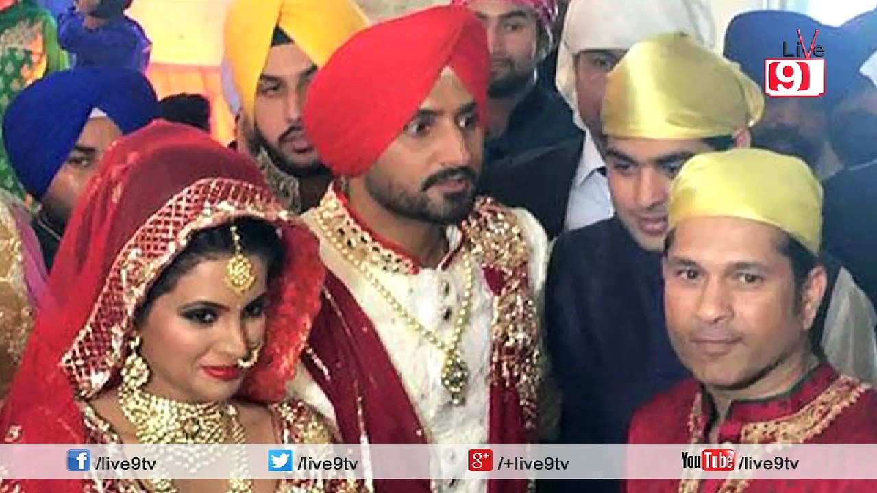 Grand Wedding Ceremony Of Harbhajan Singh And G...