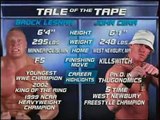 WWE Smackdown - Brock Lesnar vs John Cena (13th February 2003)