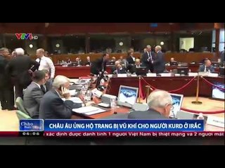 Châu Âu ủng hộ trang bị vũ khí cho người Kurd ở I Rắc