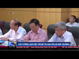 Thủ tướng làm việc tại Bộ Tài nguyên và Môi trường