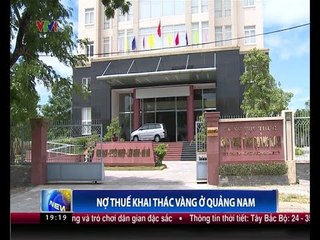 Nợ thuế khai thác vàng ở Quảng Nam