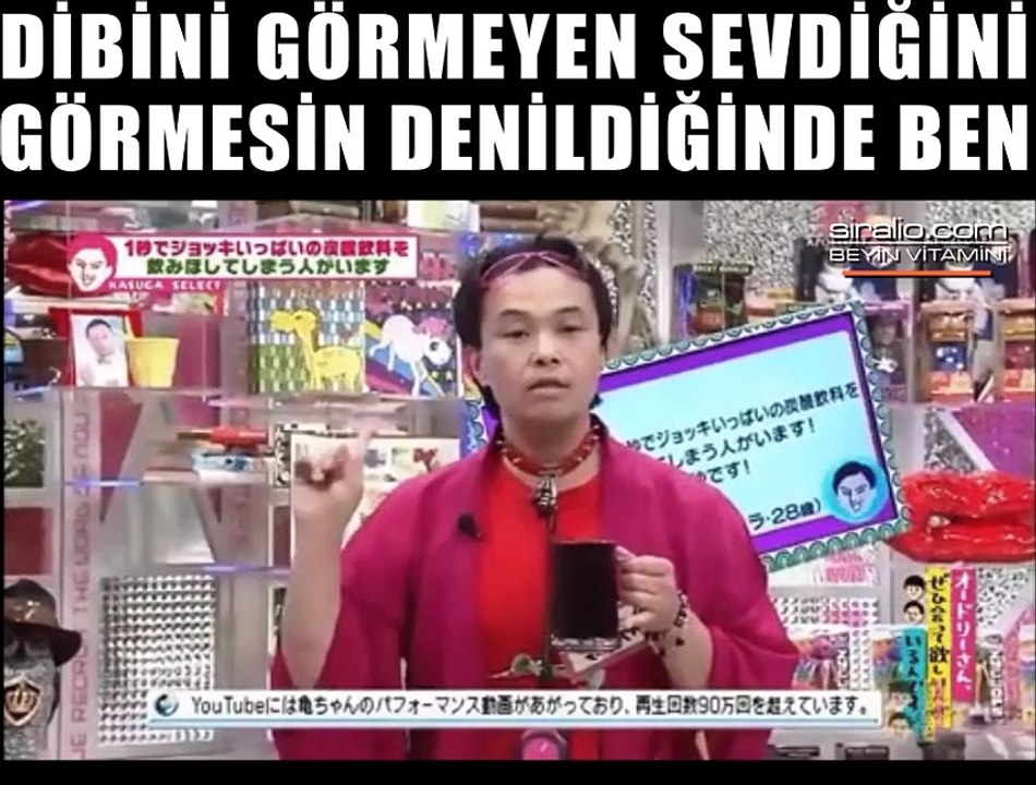 DİBİNİ GÖRMEYEN SEVDİĞİNİ GÖRMESİN DENİLDİĞİNDE BEN