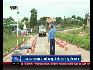 Hạn chế xe quá tải trên quốc lộ 9
