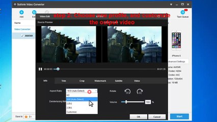 How to convert video to smart phone