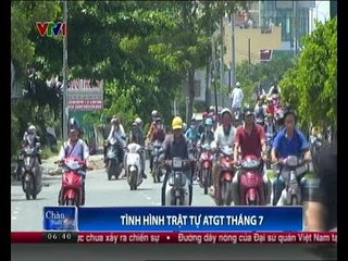 Tình hình trật tự ATGT tháng 7